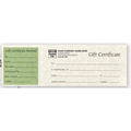 Paradise Green Prestige Collection Gift Certificate